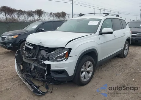 2018 Volkswagen Atlas 3.6L V6 Se/3.6L V6 Se W/Technology from USA, damaged, VIN 1V2DR2CA0JC548022